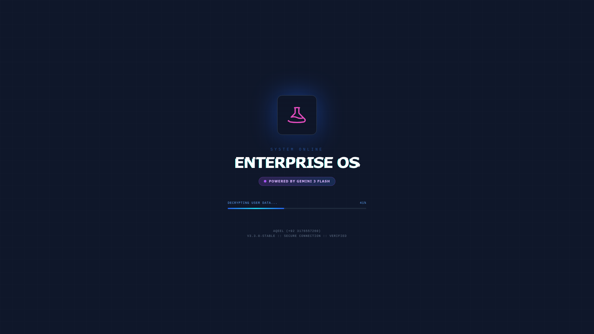 Screenshot of Enterprise OS — PO & Challan
